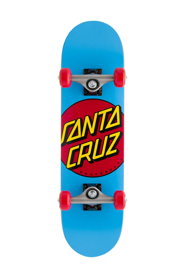 Classic Dot Super Micro 7.25inch x 27.00inch Santa Cruz Skateboard Complete