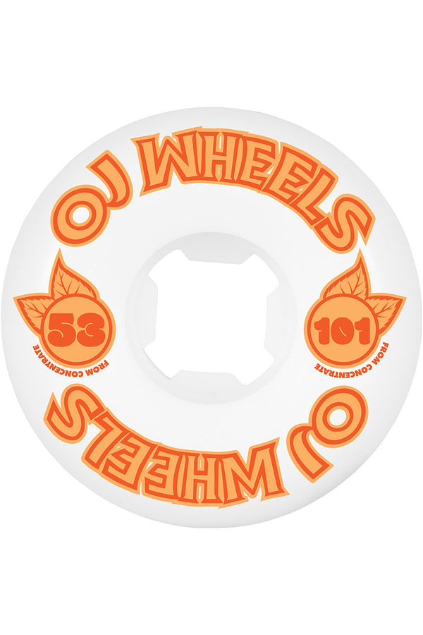 53mm From Concentrate Hardline 101a OJ Wheels