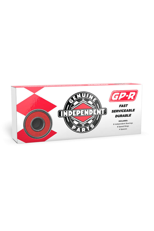 Genuine Parts Bearing GP-R Independent - set of 8 bearings, 4 spacers, and 8 speedrings
