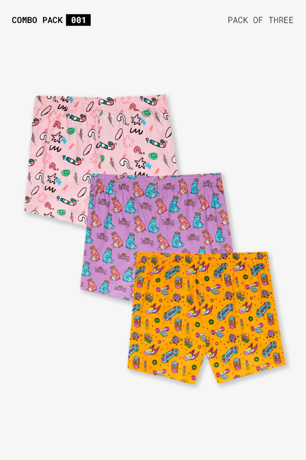 Pack of 3 boxer shorts