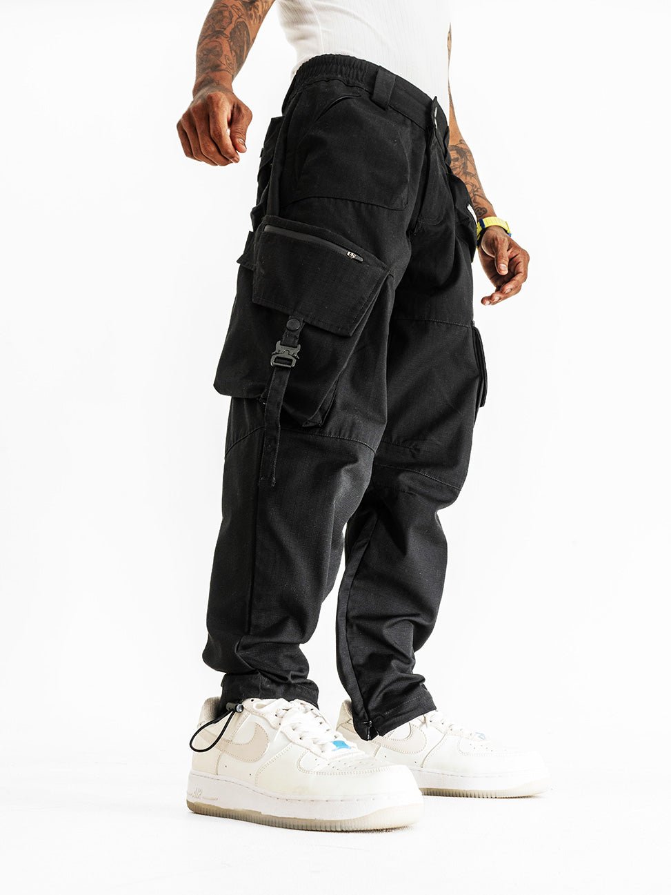 Cargo Mens Black Baggy Trousers Buy Ripstop Black Cargo Pants