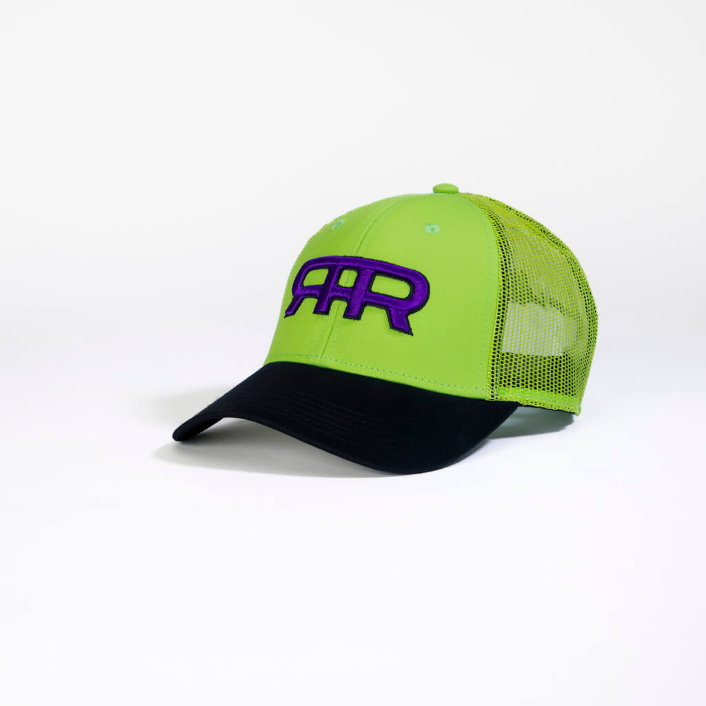 Buy Raftaar Black & Green Trucker Cap Online – Urban Monkey®