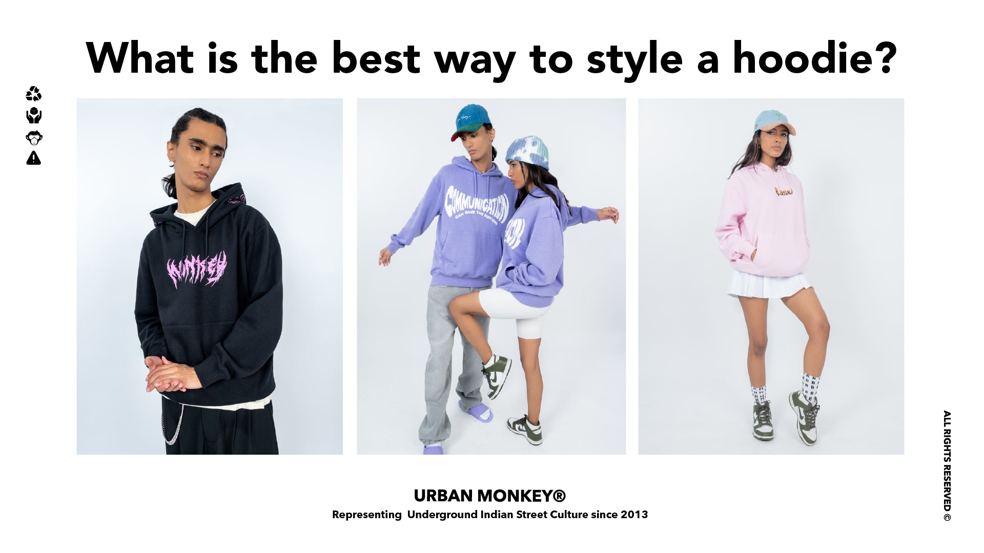 What is the best way to Style a Hoodie? - Urban Monkey®