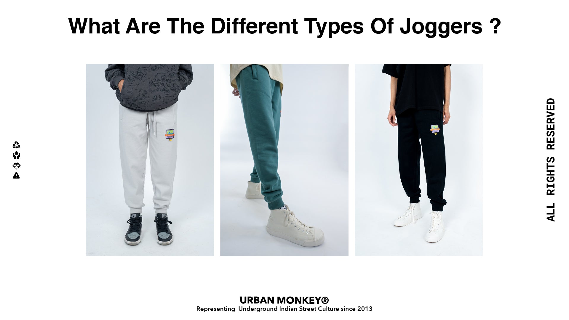 What Are The Different Types of Jogger Pants? - Urban Monkey®