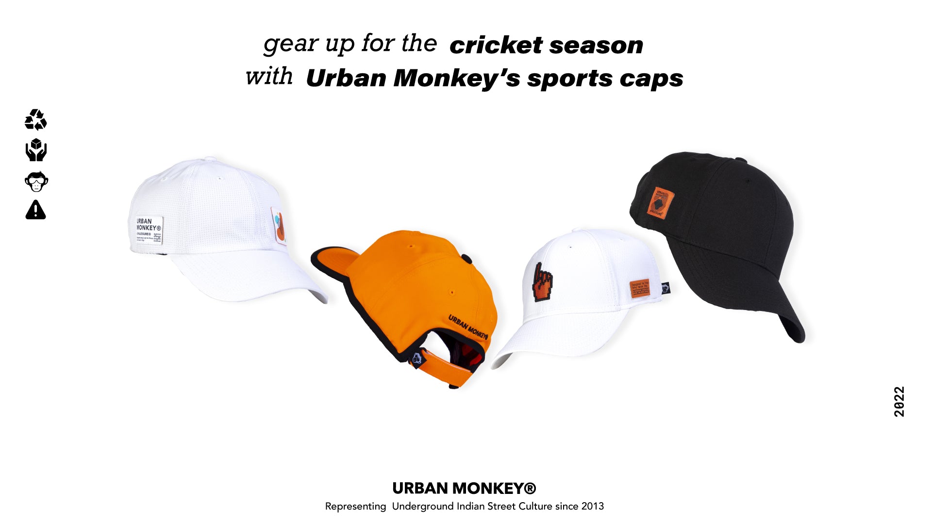 Gear up for the Cricket Season with Urban Monkey’s Sports Cap Urban