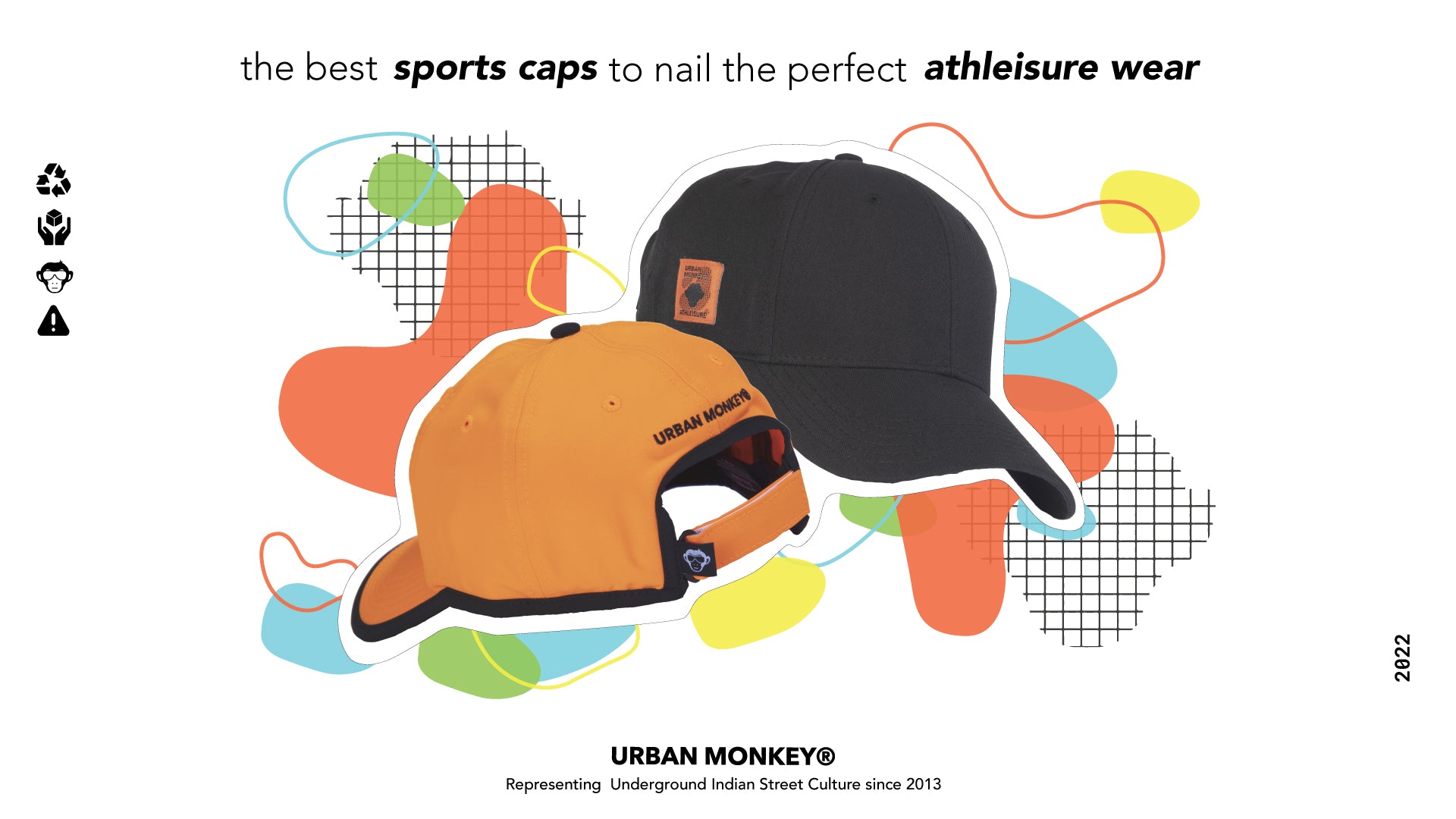 The Best Sports Cap To Nail The Perfect Athleisure Wear- Urban Monkey - Urban Monkey®