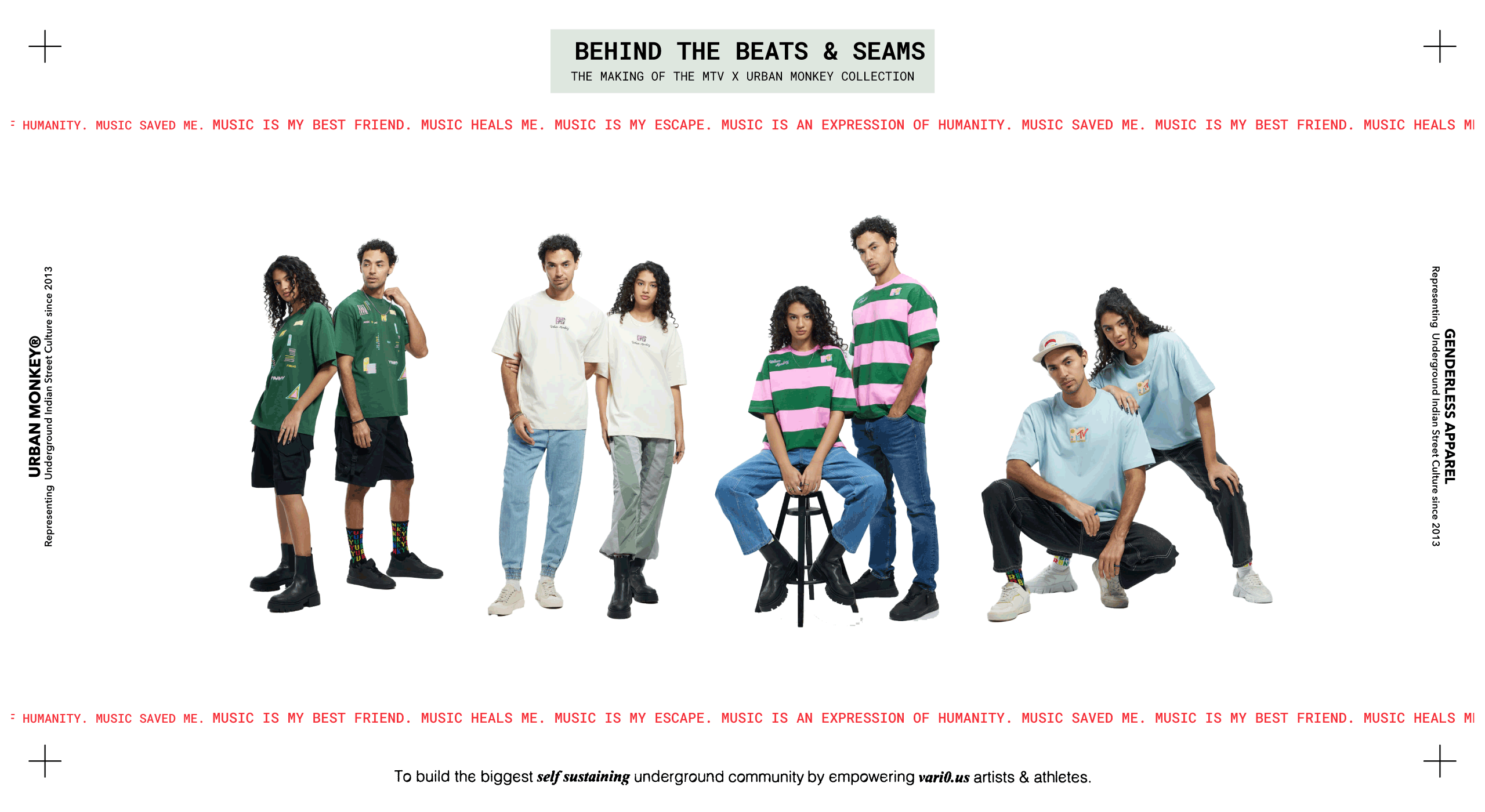 Behind the Beats and Seams: The Making of the MTV x Urban Monkey Collection - Urban Monkey®