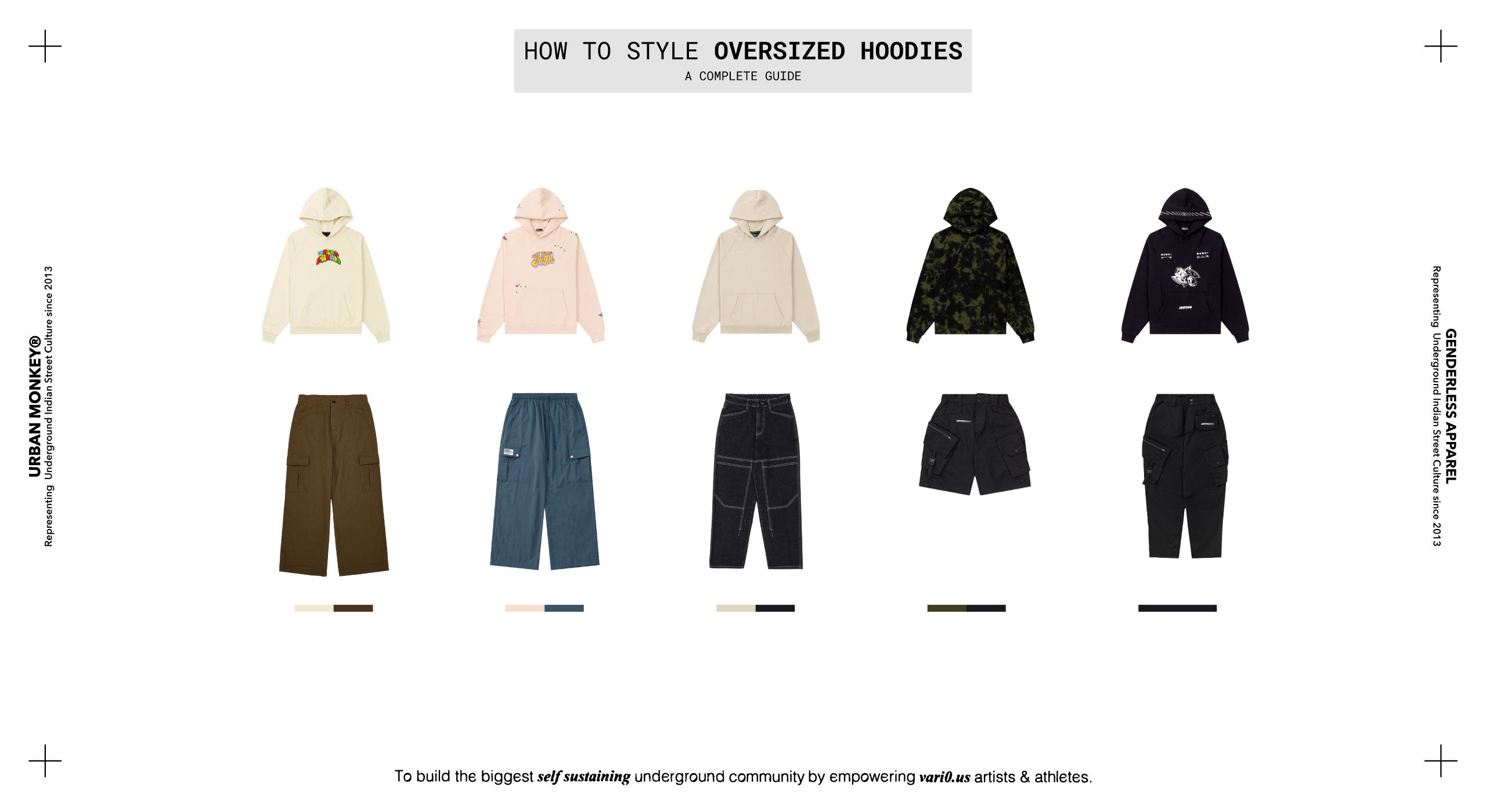 What to Pair with Oversized Hoodies: A Complete Guide - Urban Monkey®