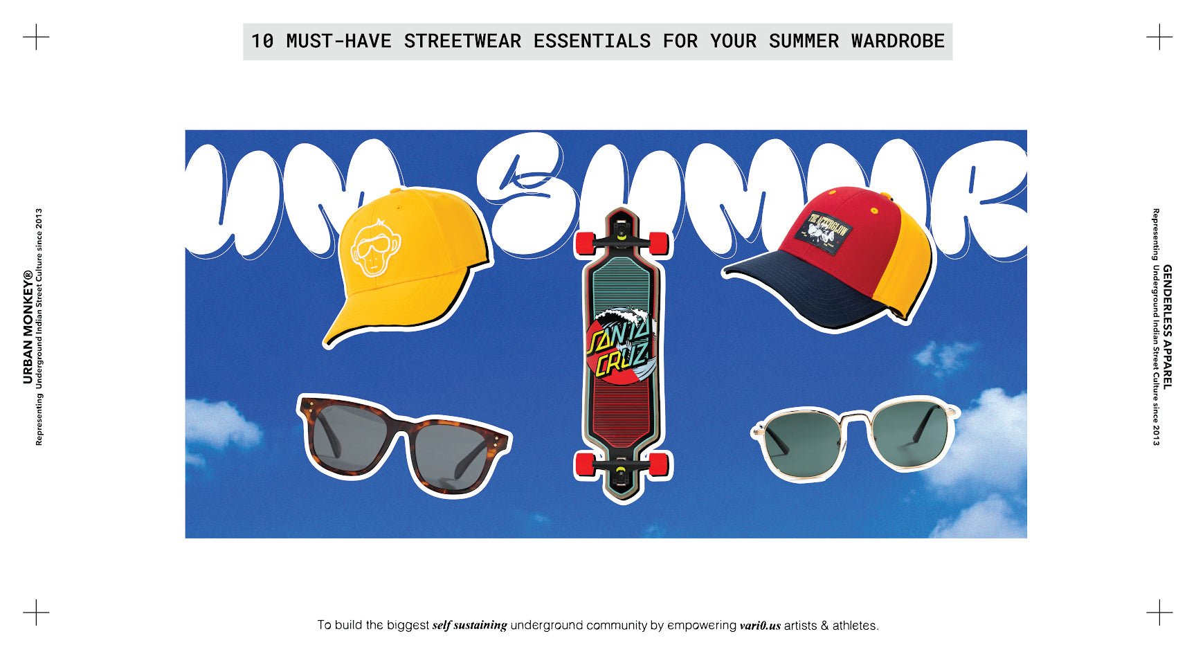 10 Must-Have Essentials for Your Summer Streetwear Wardrobe - Urban Monkey®
