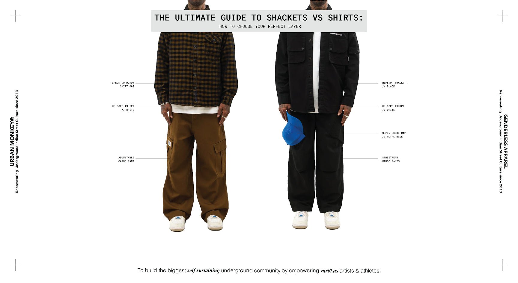 The Ultimate Guide to Shackets vs Shirts: How to Choose Your Perfect Layer - Urban Monkey®