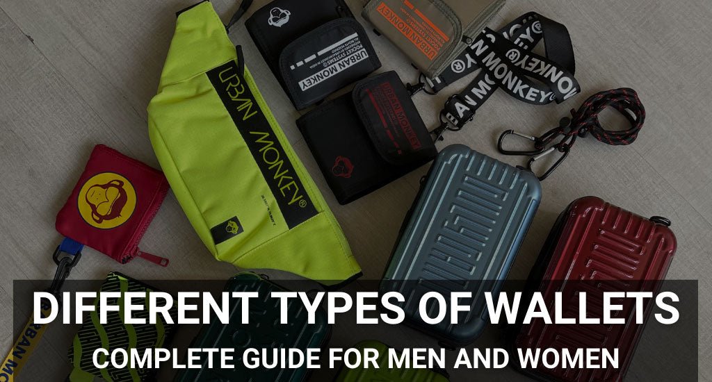 Different Types of Wallets for Men & Women - Urban Monkey®