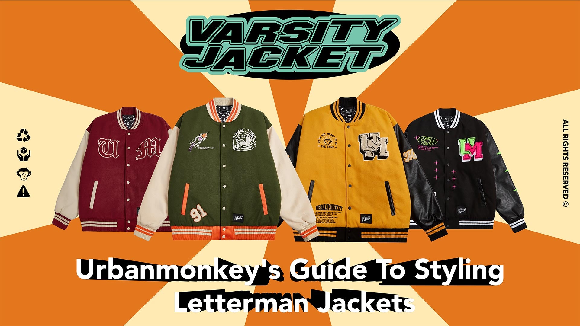 Urbanmonkey's Guide to Styling Letterman Jackets - Urban Monkey®