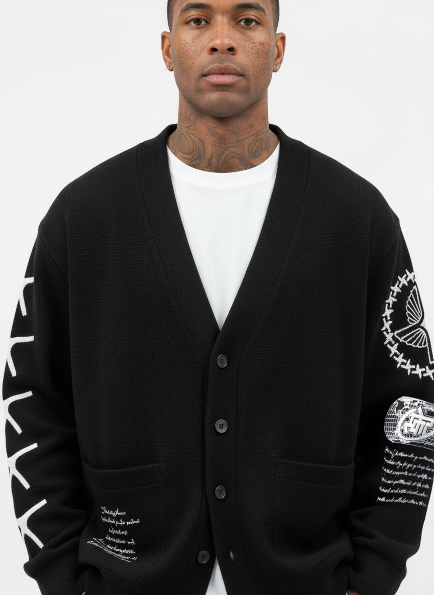 UMSB Knit Cardigan // Campus Cruise Urban Monkey®