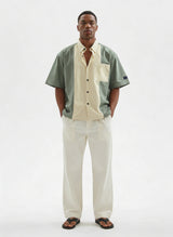 Colourblocked Casual Shirt // 001 Urban Monkey®