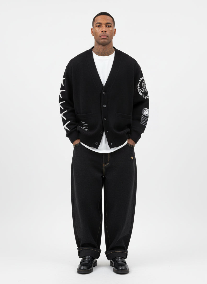 UMSB Knit Cardigan // Campus Cruise Urban Monkey®