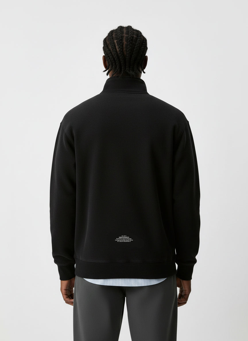 Old Money Sweatshirt // Black Urban Monkey®
