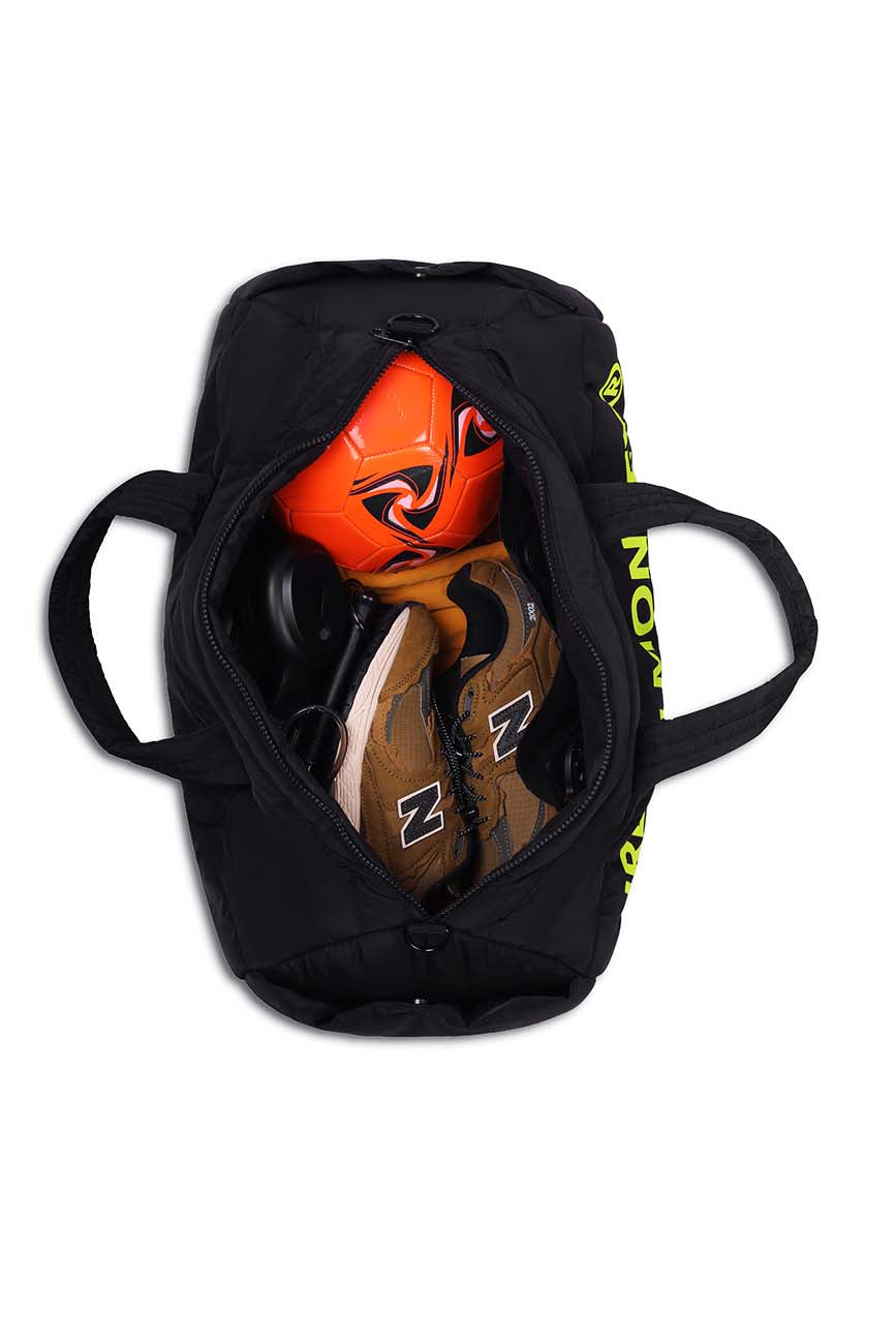 Puffer Duffle Bag // Neon On Black Urban Monkey®