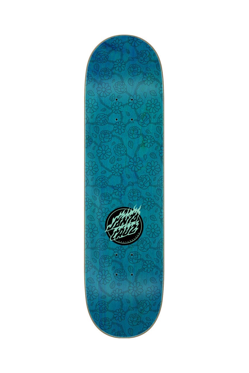 Floral Flame Dot 7 Ply Birch 8.25in x 31.8in Santa Cruz Decks - Urban Monkey® - 11116946