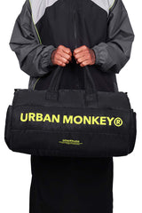 Puffer Duffle Bag // Neon On Black Urban Monkey®