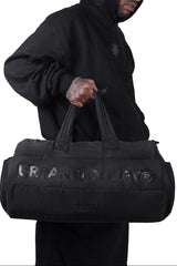 Puffer Duffle Bag // Black On Black Urban Monkey®
