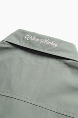 Le Classique Boxy Shirt // Sage Green Urban Monkey®