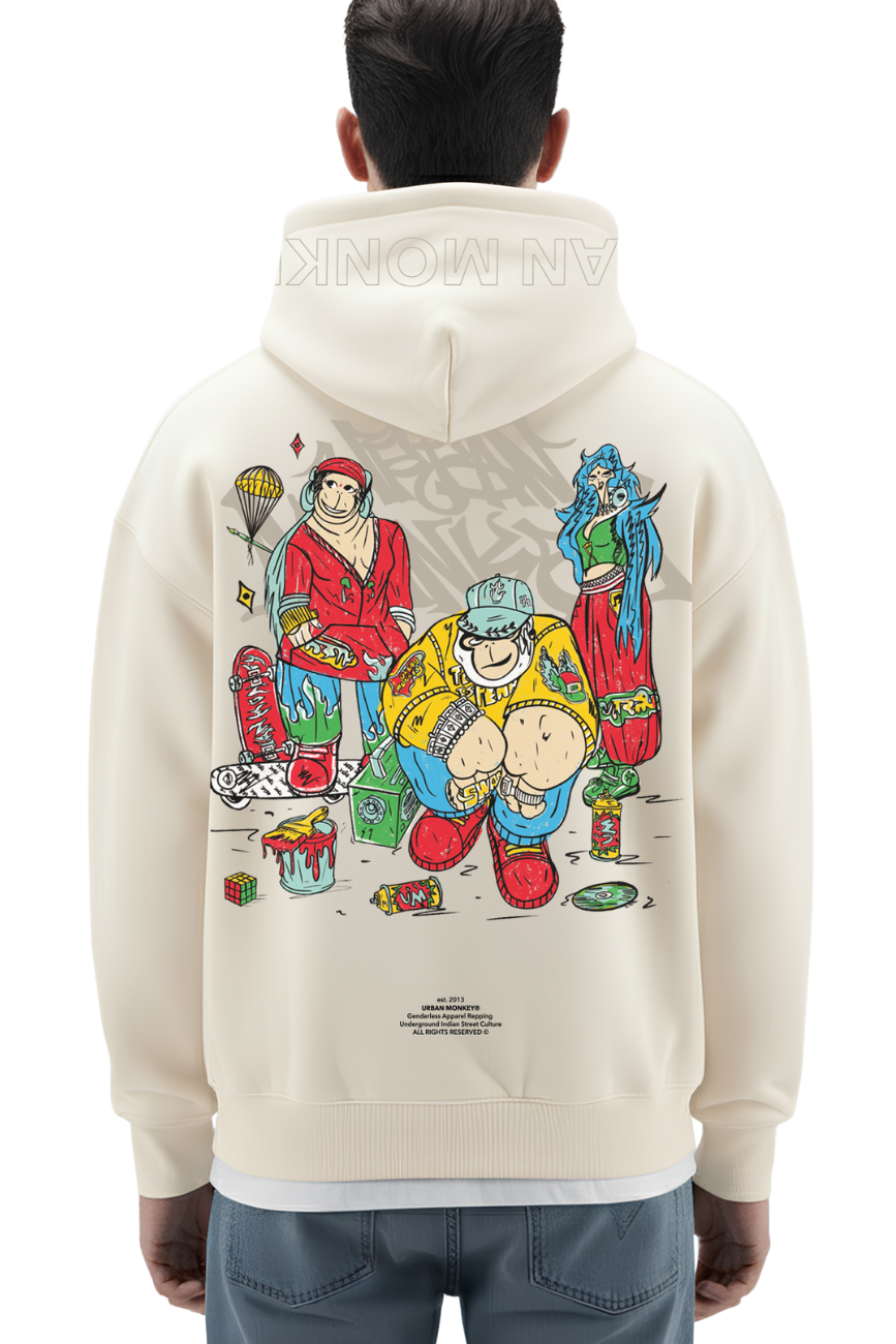 Monkey Gang Hoodie Urban Monkey®