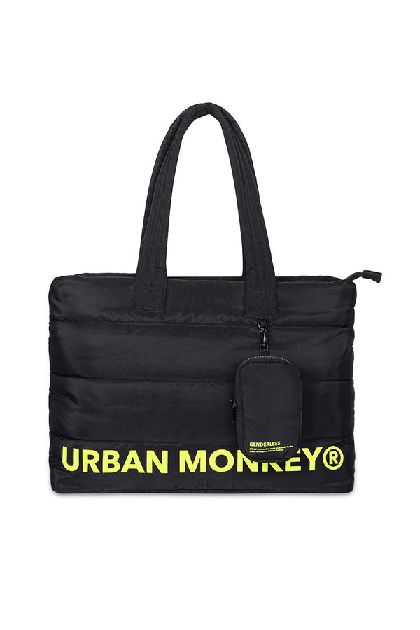 Puffer Shoulder Bag // Neon On Black Urban Monkey®