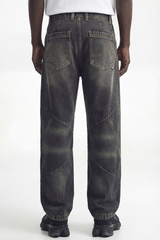 Oxidized Relaxed Rivet Denim // Black Urban Monkey®