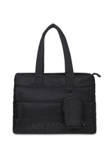 Puffer Shoulder Bag // Black On Black Urban Monkey®