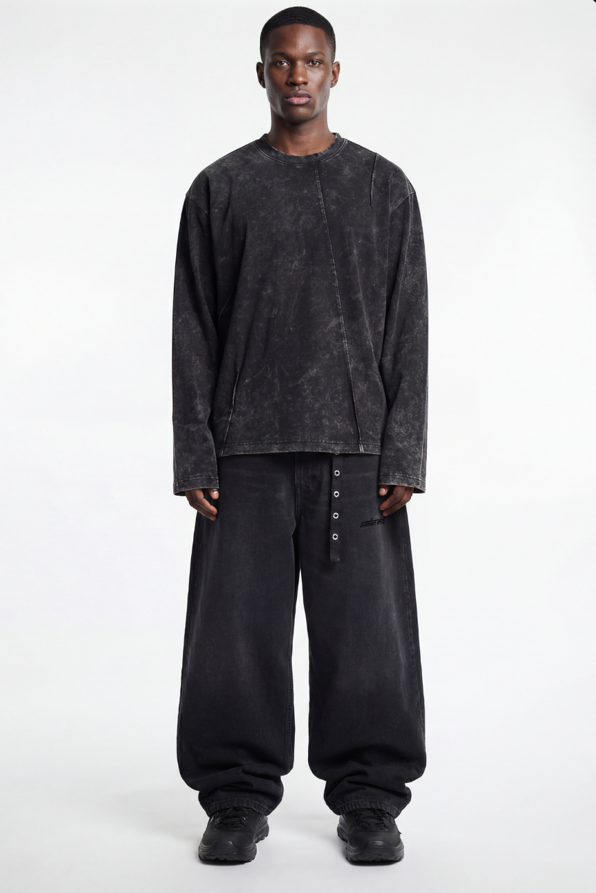 Graphite // Full Sleeve T-shirt Urban Monkey®