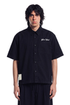 Le Classique Boxy Shirt // Black Urban Monkey®