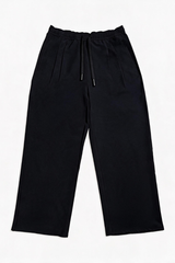 Relaxed Wide-Leg Trousers // Black Urban Monkey®