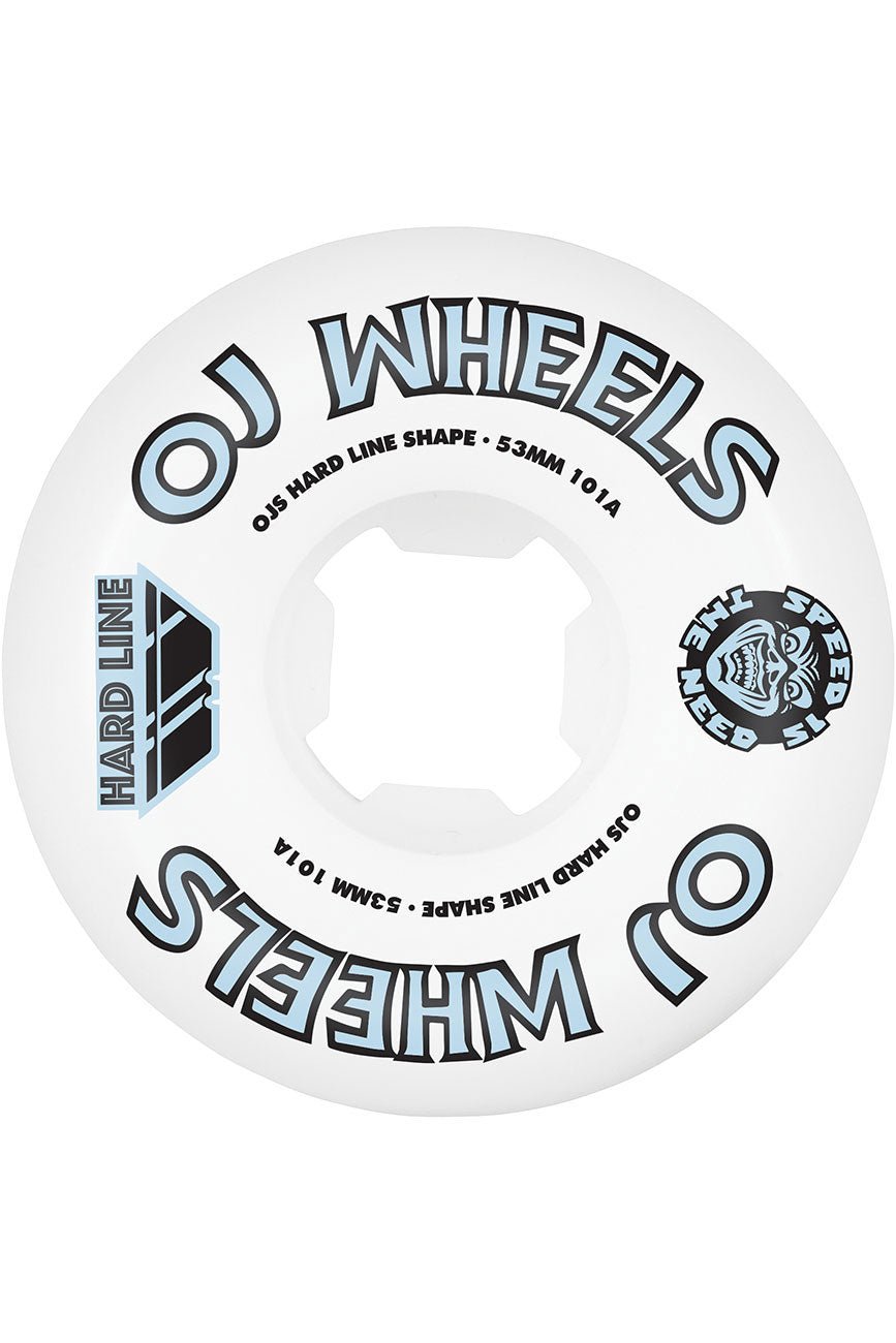 53mm Team Line Original Hardline 101a OJ Wheels - Urban Monkey® - 22222705