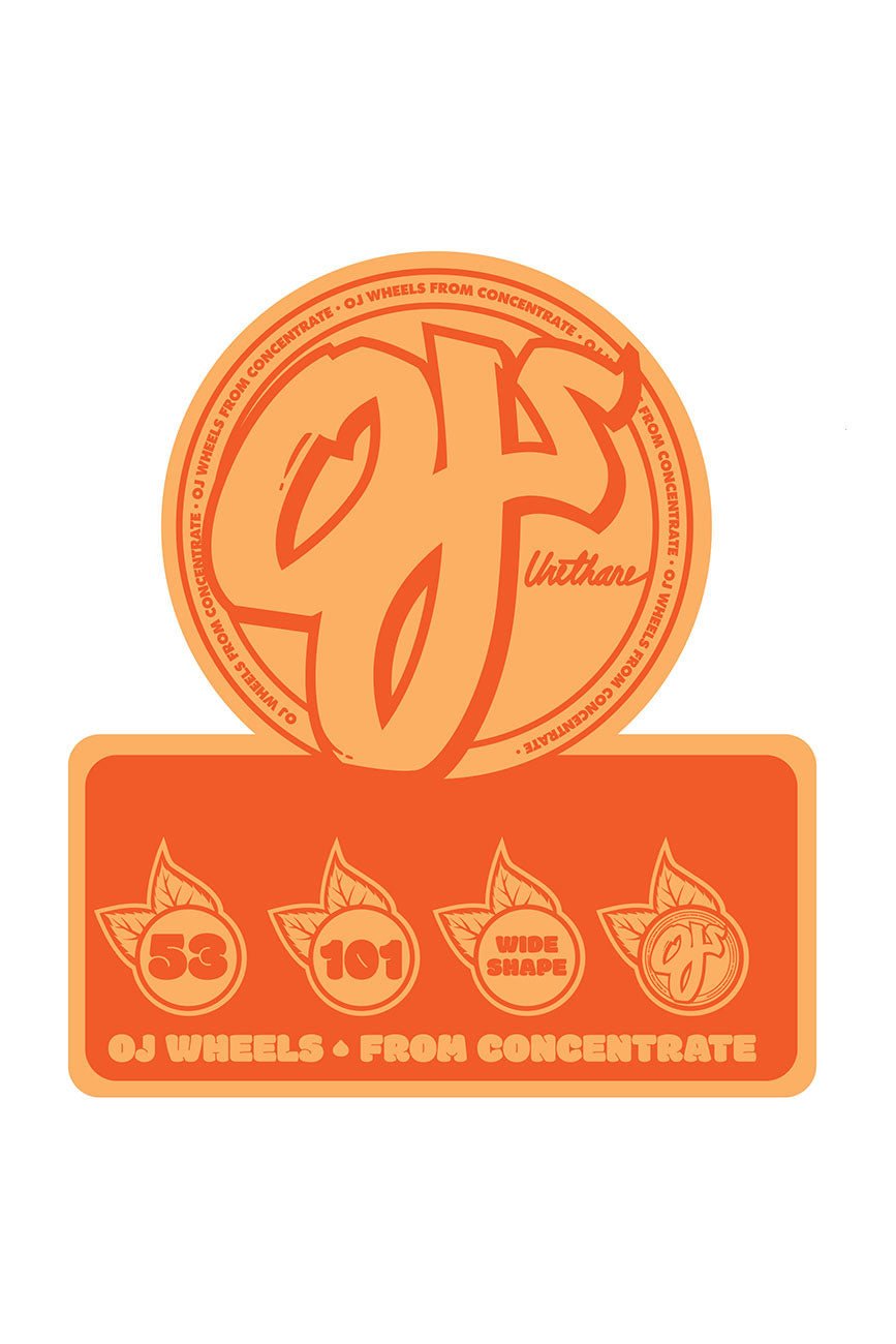 53mm From Concentrate Hardline 101a OJ Wheels - Urban Monkey® - 22222787