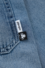 Hooded Denim Shirt Urban Monkey®