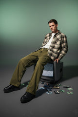Vintage Cut and Sew Denims // Faded Olive Urban Monkey®