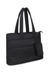 Puffer Shoulder Bag // Black On Black Urban Monkey®