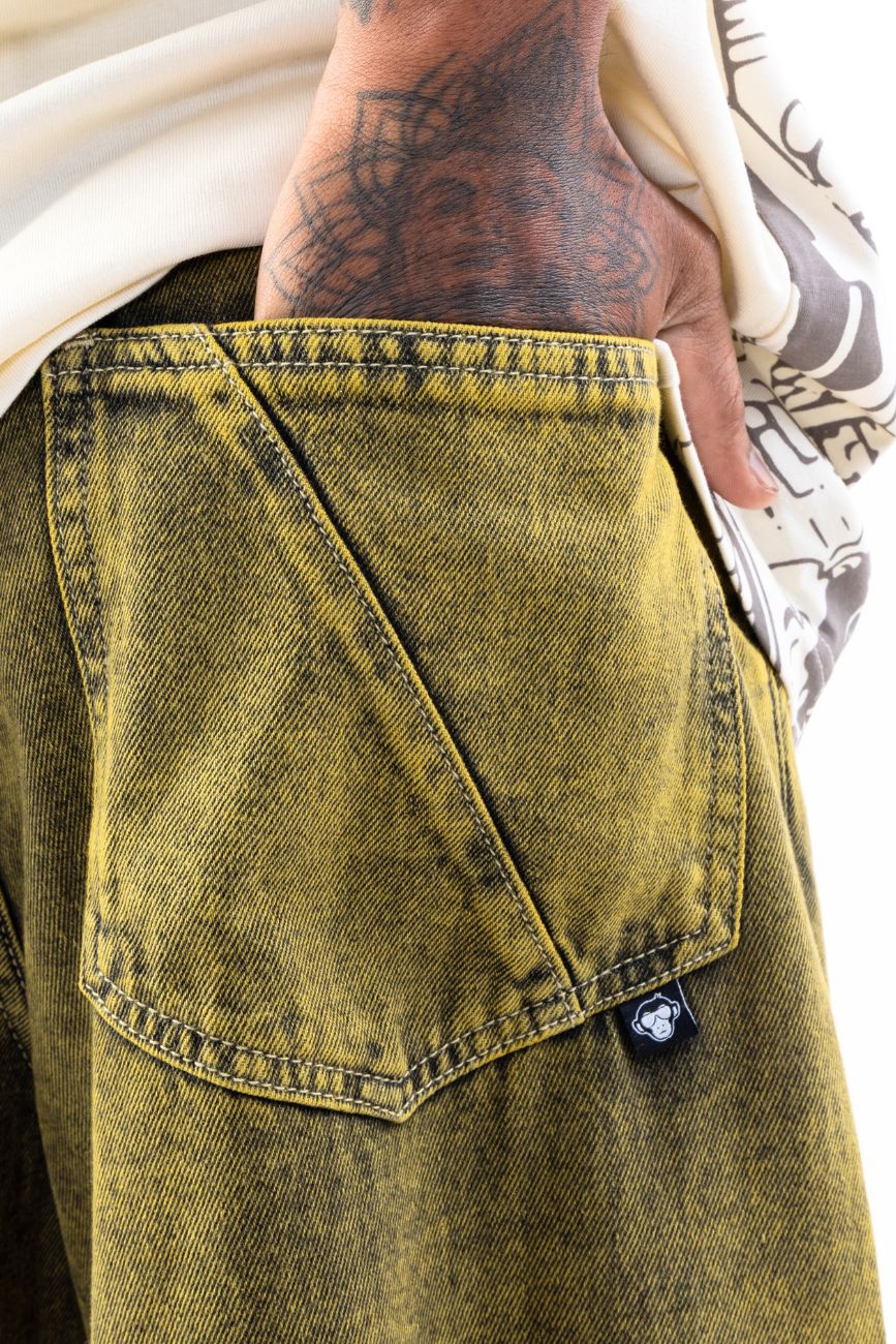 Vintage Cut and Sew Denims // Faded Olive Urban Monkey®