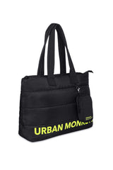 Puffer Shoulder Bag // Neon On Black Urban Monkey®