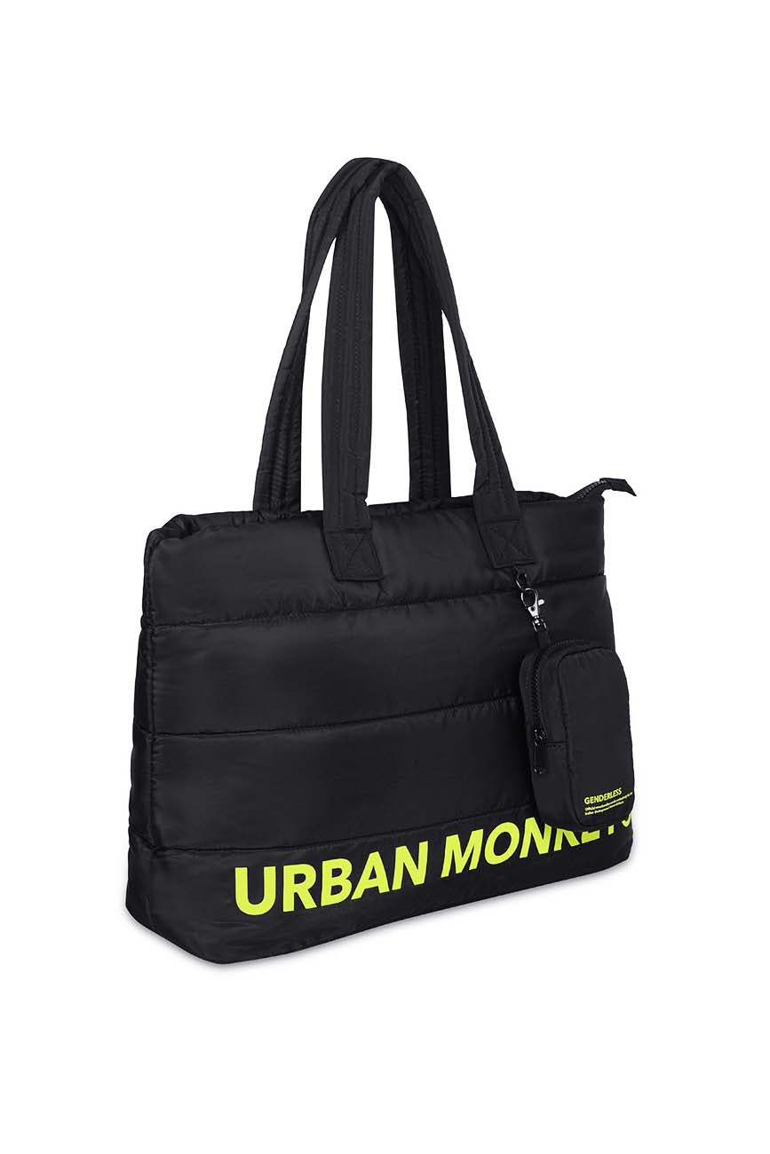 Puffer Shoulder Bag // Neon On Black Urban Monkey®