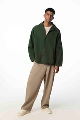 Hobo Shacket // Hunter Green Urban Monkey®