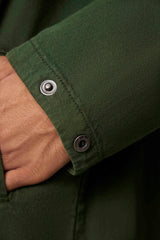 Hobo Shacket // Hunter Green Urban Monkey®