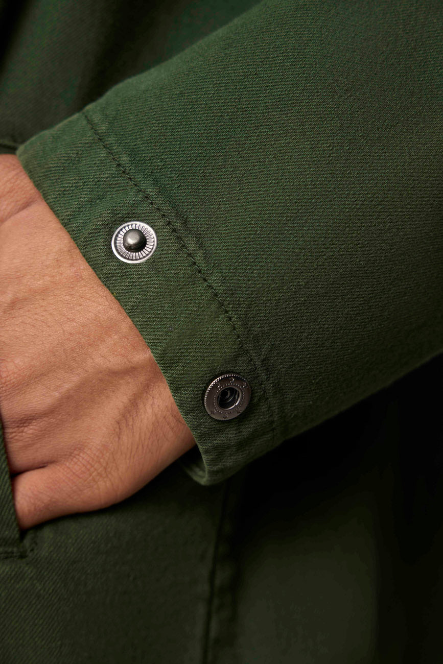 Hobo Shacket // Hunter Green Urban Monkey®