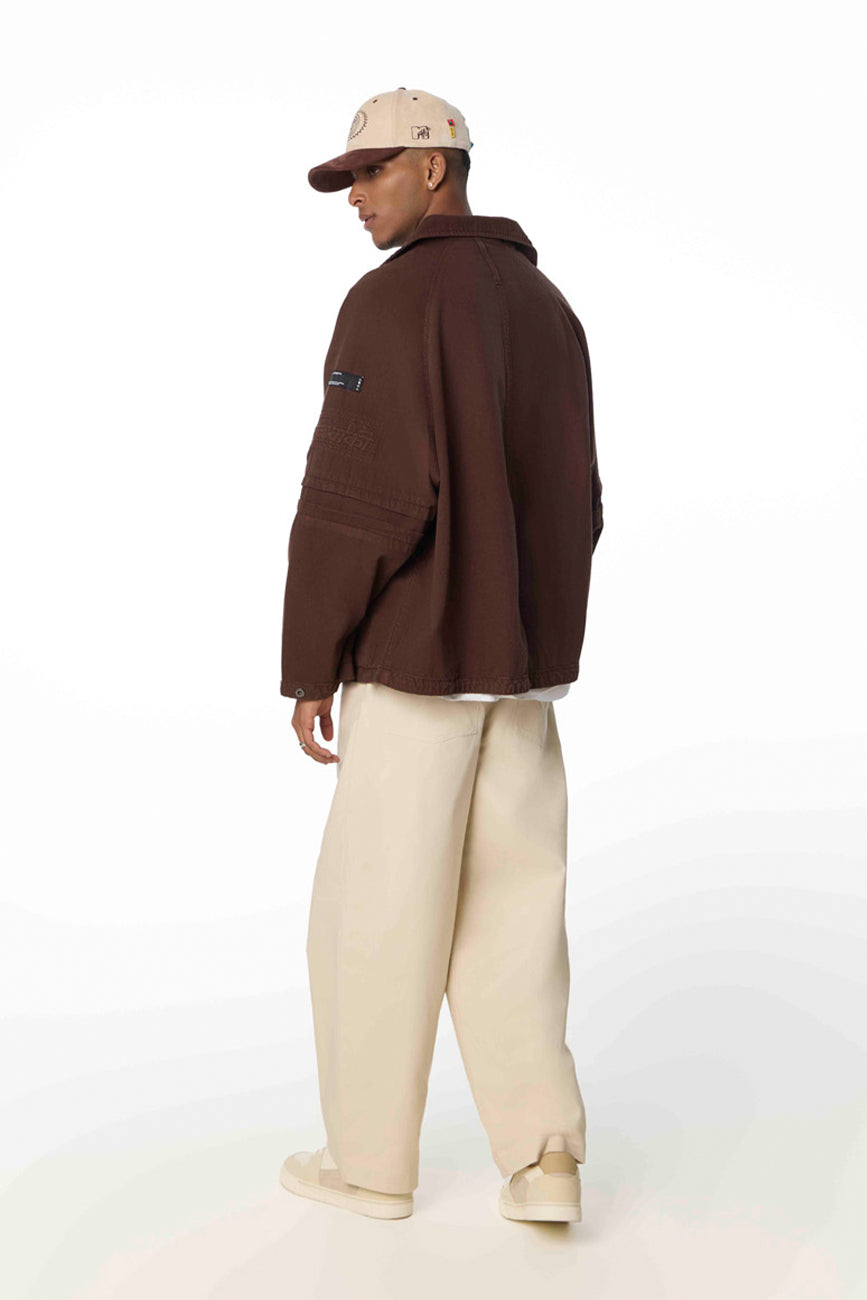 Hobo Shacket // Brown Urban Monkey®