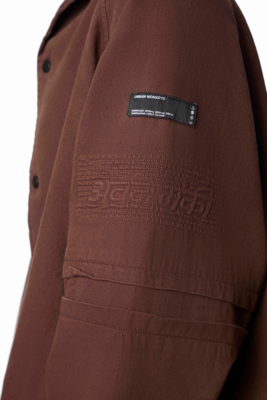 Hobo Shacket // Brown Urban Monkey®