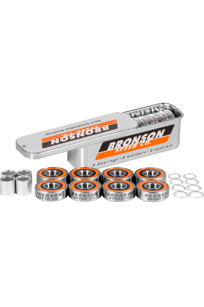 Bronson Speed Co. G3 - 8 Bearings, 4 Spacers, & 8 Axle Washers - Urban Monkey® - 33531207
