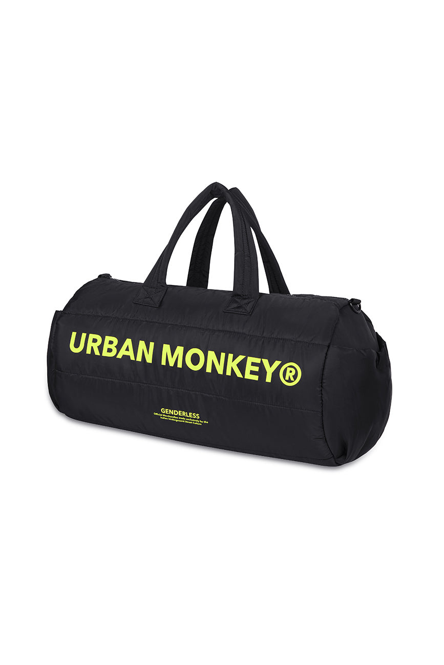Pack of 2 Puffer bags // Neon On Black Urban Monkey®