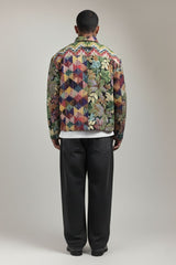Flowers are dope // Jacquard Bomber Jacket Urban Monkey®