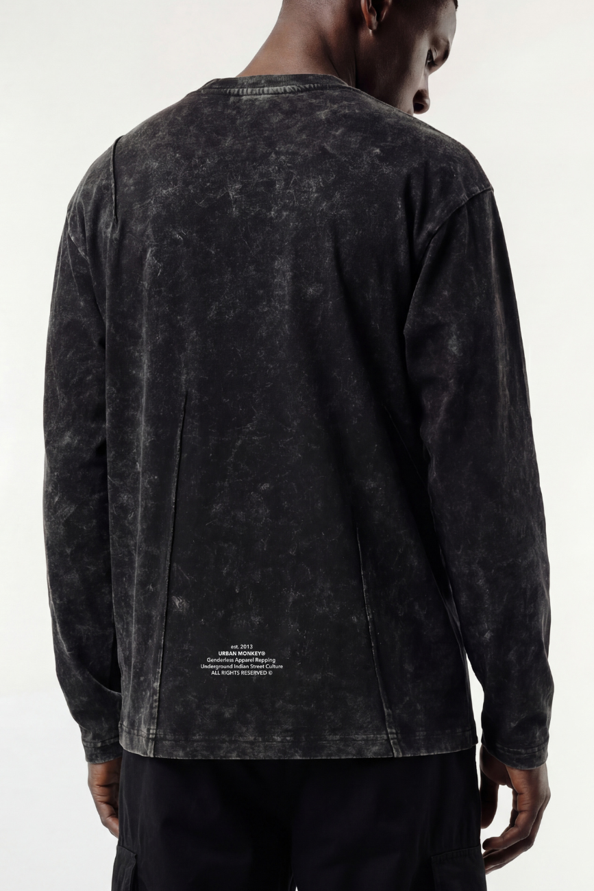 Graphite // Full Sleeve T-shirt Urban Monkey®