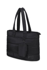 Puffer Shoulder Bag // Black On Black Urban Monkey®